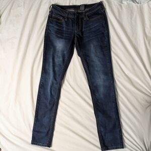 Buffalo jeans - women's dark wash skinny jeans size 27/5
